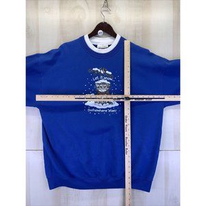 Vintage Y2K Country Store Winter Kitten Graphic Grandma Sweater Womens XL-8897